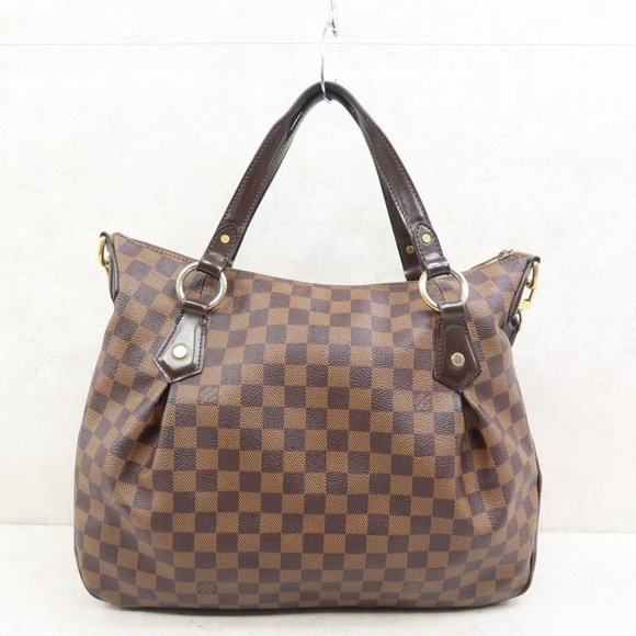 Auth Louis Vuitton Evora Mm Damier Ebene #2247L85 - Picture 2 of 8